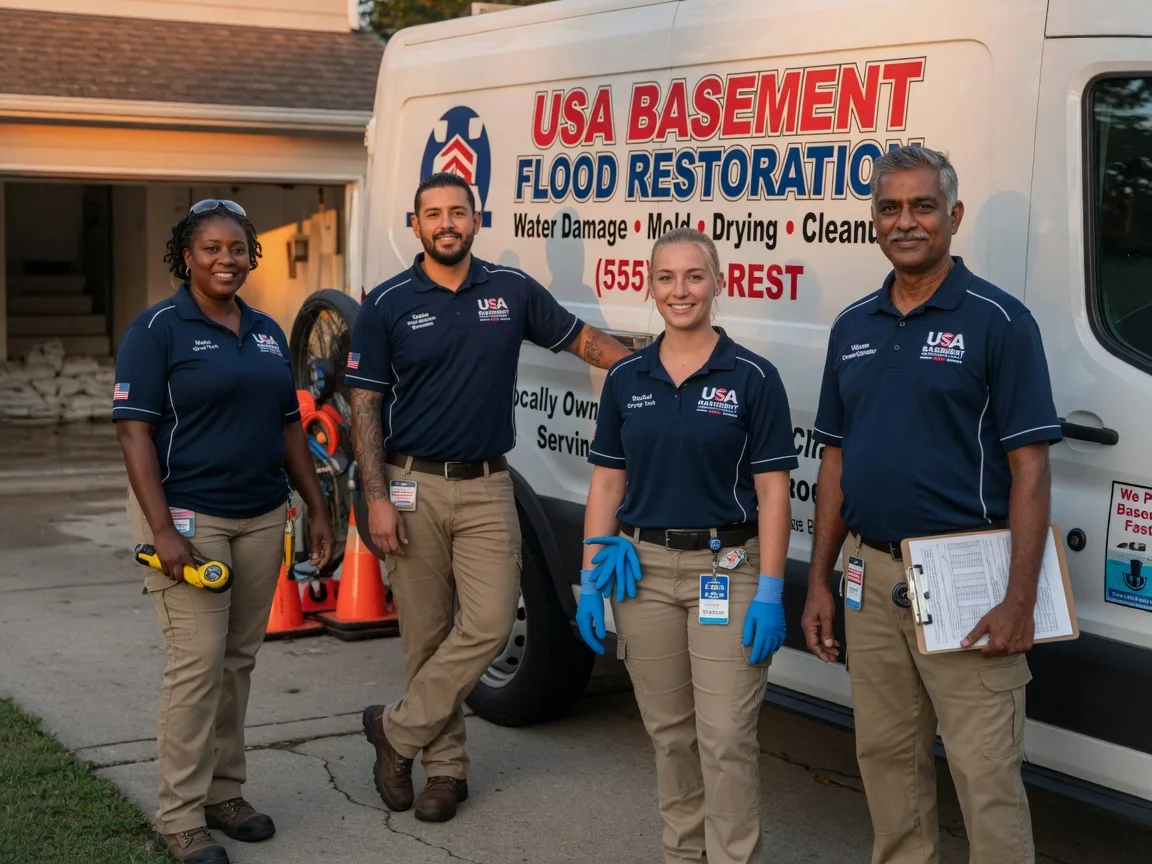 Basement Flood Cleanup company in Carriere, MS