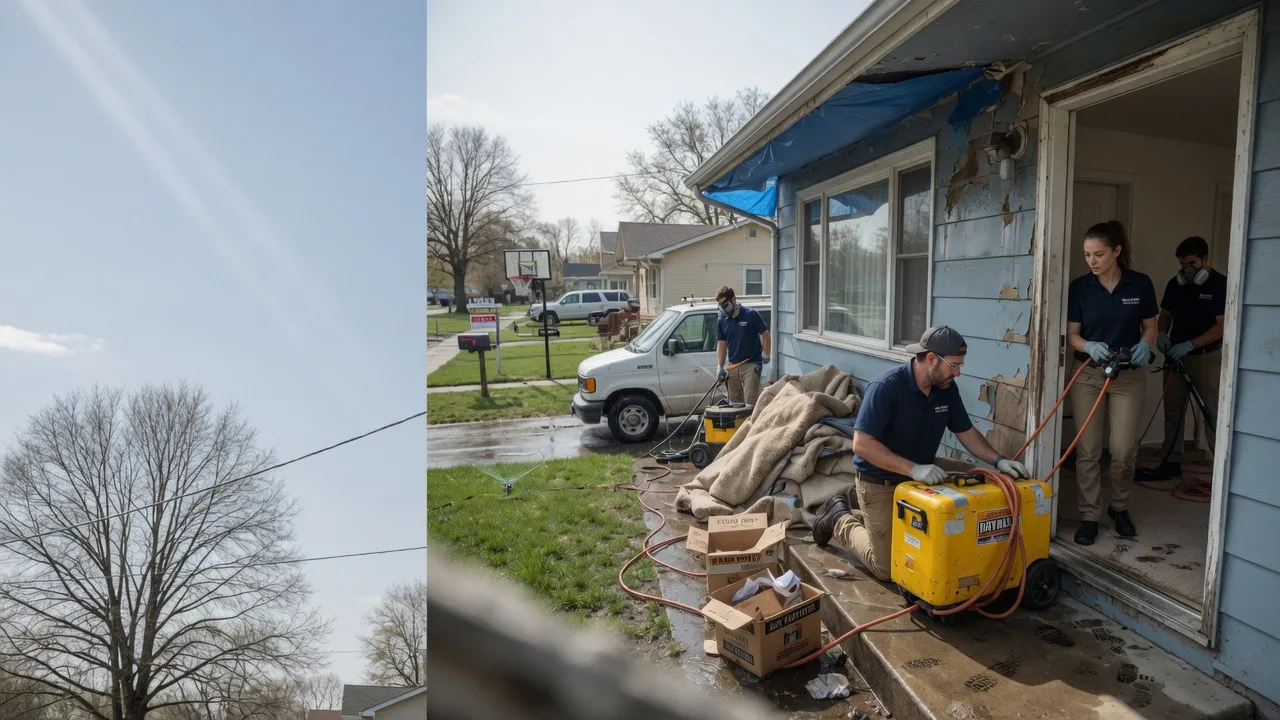 Basement Flood Cleanup in Carriere, MS near me
